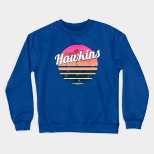 Hawkins - Retro Stranger Things Crewneck Sweatshirt